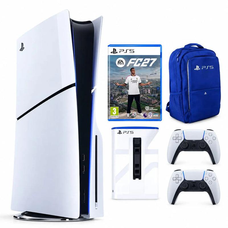 SHELA BUNDLE Sony PlayStation 5 Slim Console (Disc Edition) – 1TB