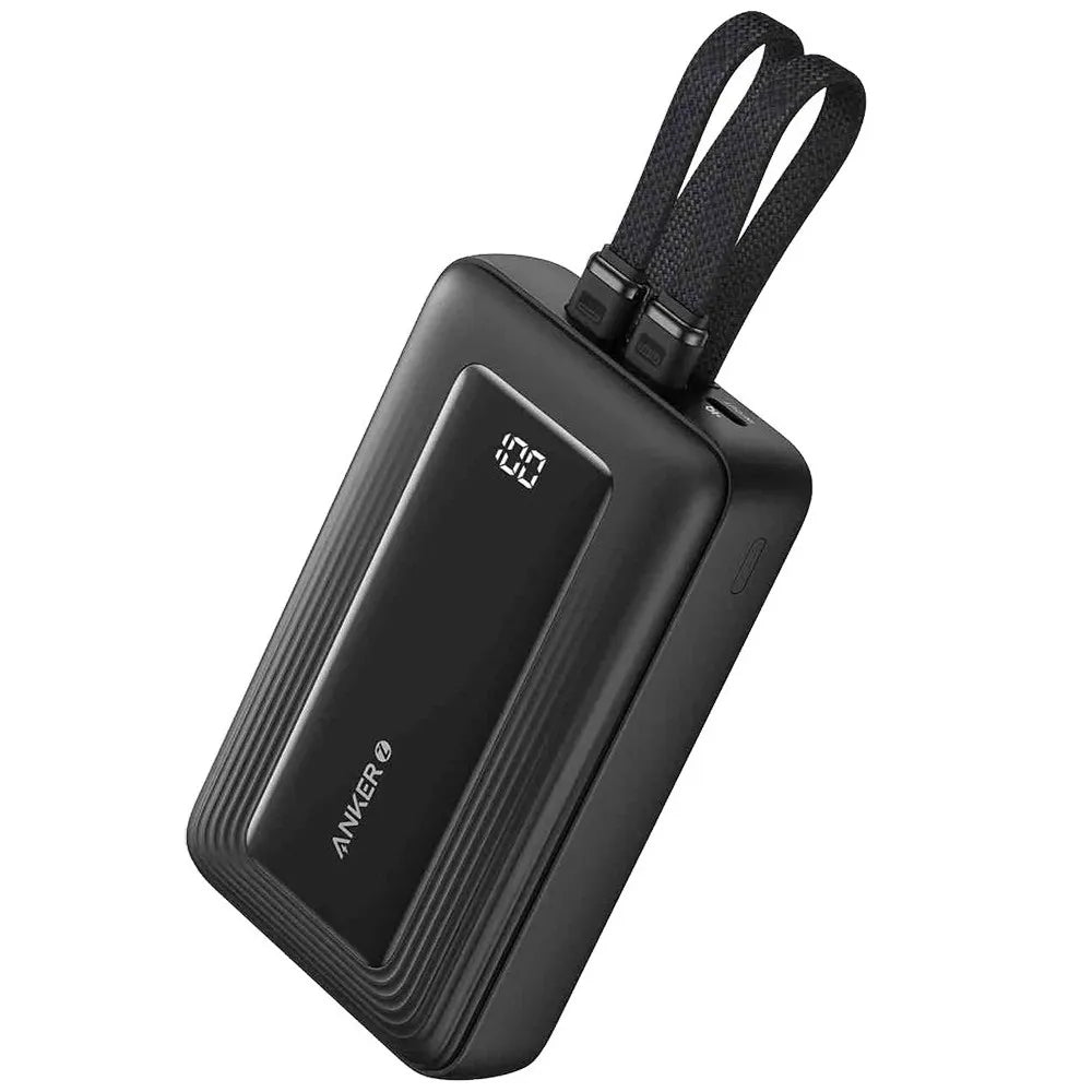 Power Bank 45W ANKER ZOLO 20,000 mAh - Built-in USB-C & Lightning Cables