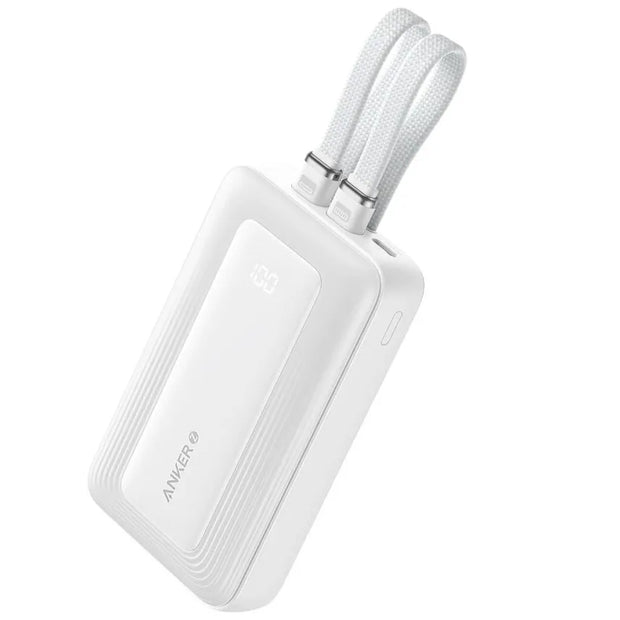 Power Bank 30W ANKER ZOLO mAh - Built-in USB-C & Lightning Cables | Model A1681621