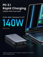 Power Bank 145W UGREEN 25,000mAh Two-Way | PB205 - Local Warranty