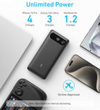 Power Bank 87W ANKER 20,000 mAh - Built-in USB-C | Model A1383H11 - Local Warranty