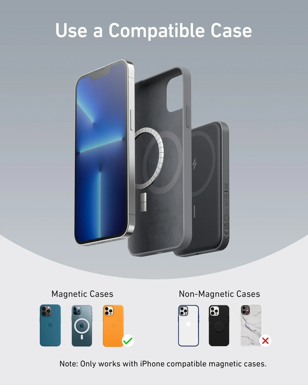 Power Bank ANKER MagGO Magnetic Battery