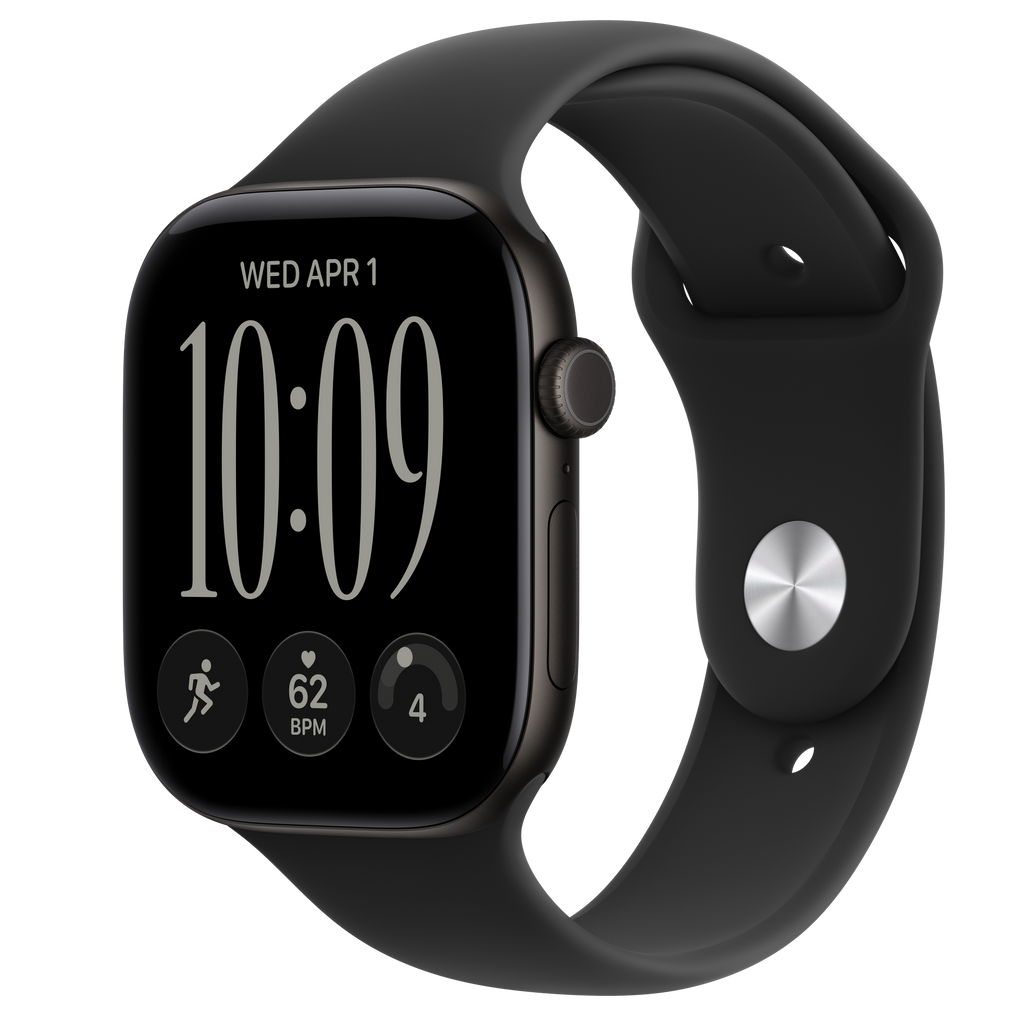 Apple Watch Series 12 Aluminum Case with Rubber Sport Band