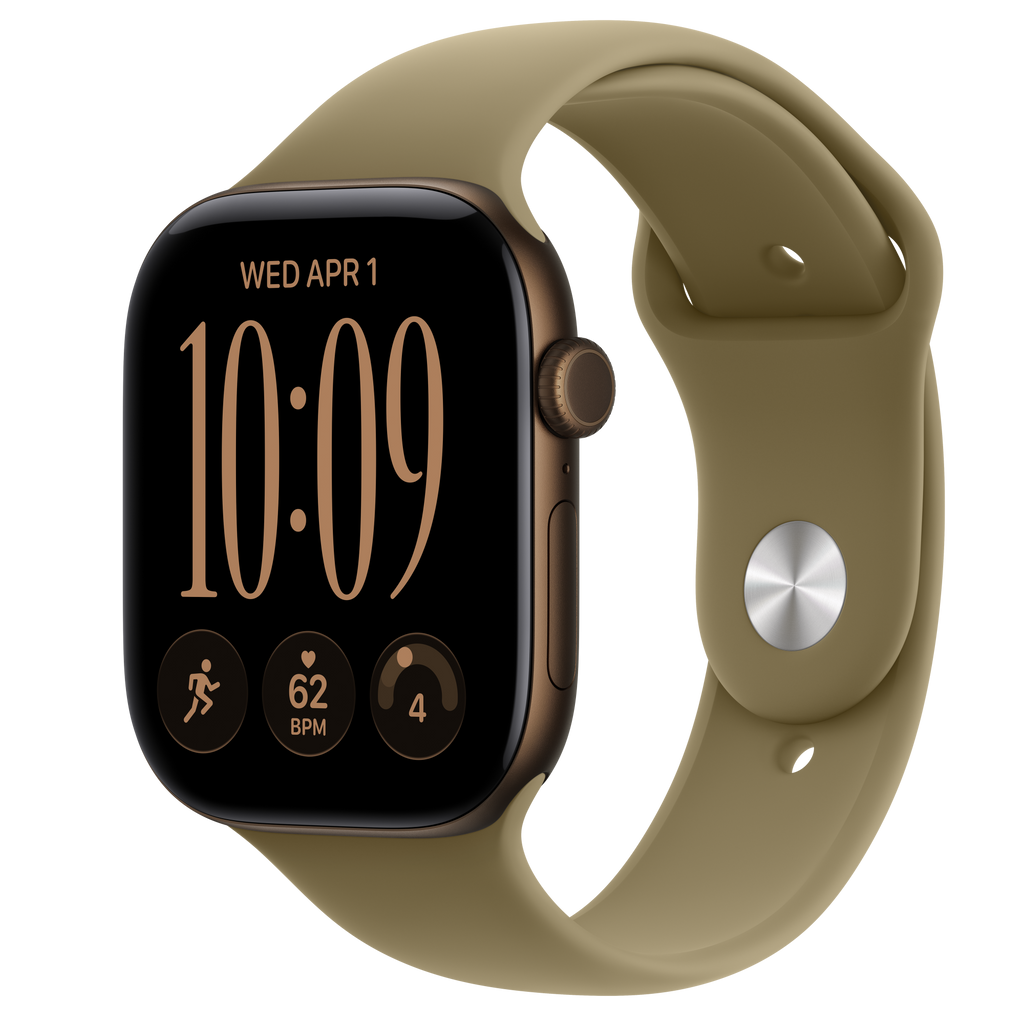 Apple Watch Series 12 Aluminum Case with Rubber Sport Band