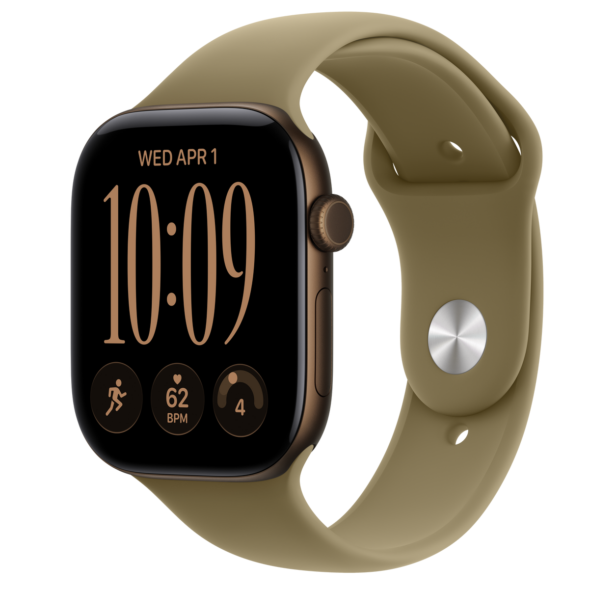 Apple Watch Series 12 Aluminum Case with Rubber Sport Band