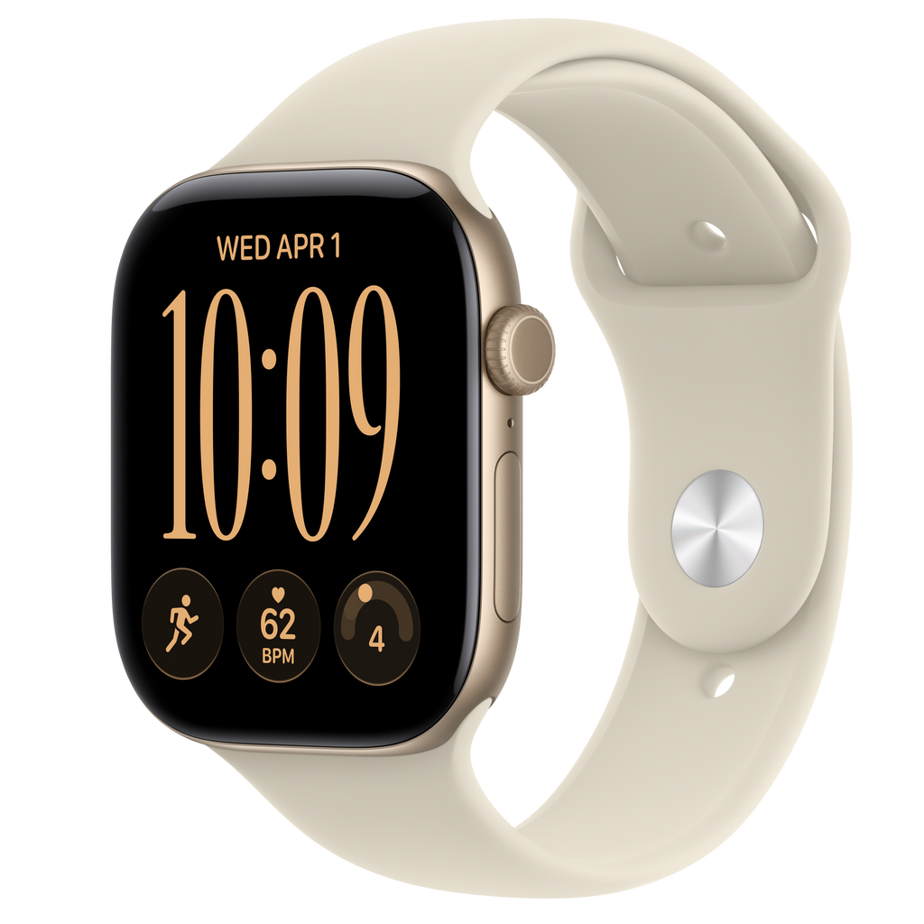 Apple Watch Series 12 Aluminum Case with Rubber Sport Band