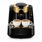 Arzum OKKA Automatic Turkish Coffee Machine — OK008 (Black & Gold)