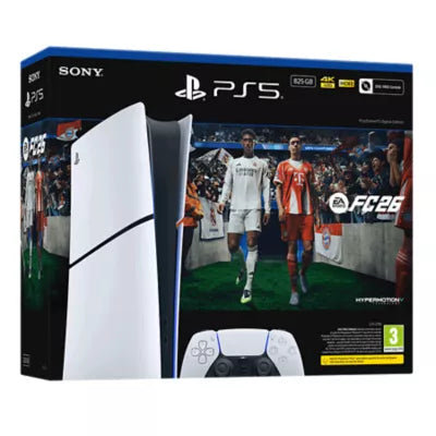 Sony PlayStation 5 Slim Console (Digital Edition) – 825GB FC26 BUNDLE