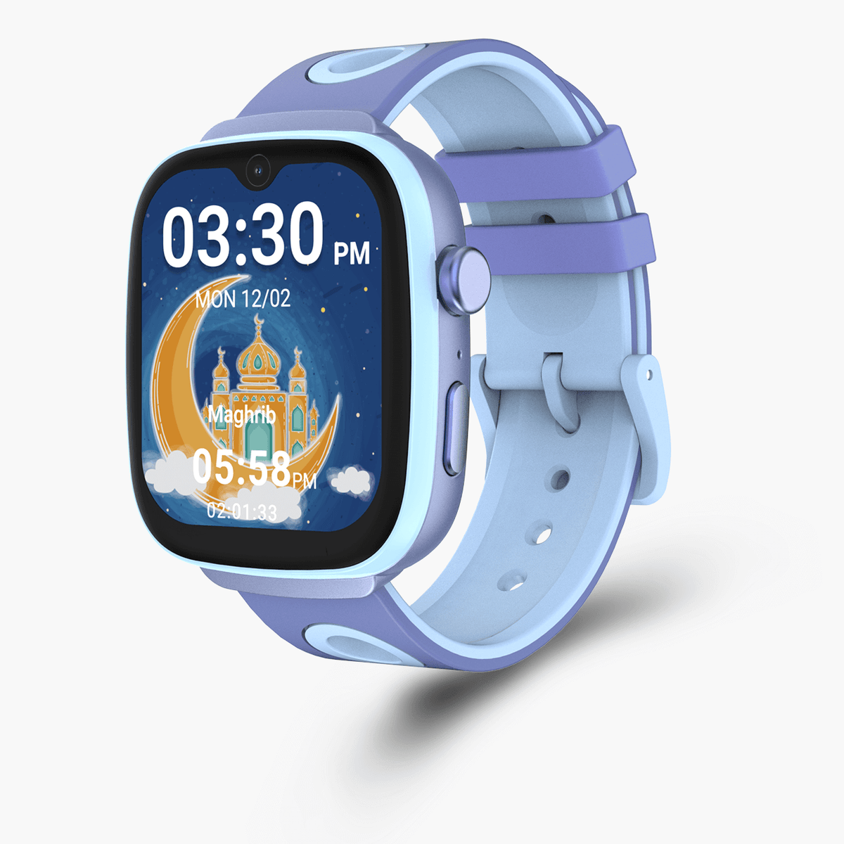 iQibla Qwatch aMan K2 Islamic Kids Smart Watch - Prayer Learning, Quran Player, Tasbih