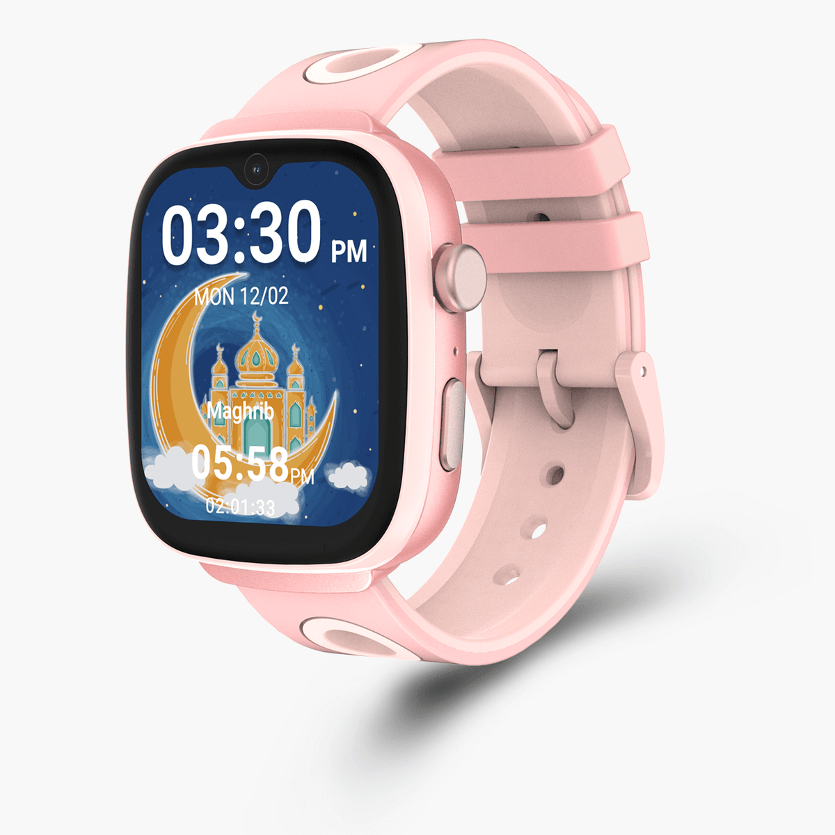 iQibla Qwatch aMan K2 Islamic Kids Smart Watch - Prayer Learning, Quran Player, Tasbih